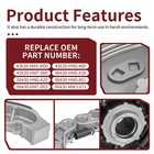 Rear Brake Drum Hub Shoes Kit For Honda Rancher 350 Trx350fe fm te tm 2000-2006