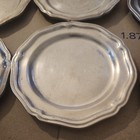 Vintage Pewter Wilton Armetale 7  Queen Anne Plates  Set Of 6  Bread   Dessert