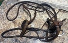 Horse Bridle - Herm Sprenger Aurigan Bit  Ergo Headstall Fancy Stitch Braid Rein