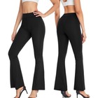 Women Yoga Flare Pants Wide Long Leg Casual Leggings Dancing Fitness Trousers