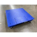 Refurbished Industrial Platform 24    X 24    Floor Scale For Weighing 5000 Lbs