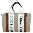 Chlo   Chloe Woody Canvas 2way Bag - Duty Free