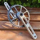 165 170 175mm Folding Road Bike Crankset Integrated Chainring 40 42 44 46 48 50t