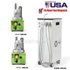 Portable Dental Mobile Delivery Unit Air Compressor Suction System Vacuum Pump