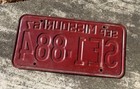 1967 Missouri License Plate Se1-884 Embossed  Nice  Single Plate Year