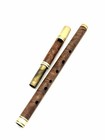 Signature Stabilized Maple Burl High C Irish Tin Penny Whistle By Nick Metcalf