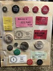 Lot Of 100 Vintage Plastic Beer Bar Tavern Trade Tokens