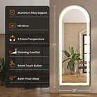 71 x26  Full Body Led Lighted Mirror 3 Color Lighting standing  Leaning hanging