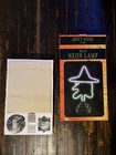 Vintage Halloween Decoration Neon Light Witch  2002 By Atico Tested Nwt