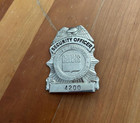 Vintage Burns International Security Services Inc  Security Badge 4200