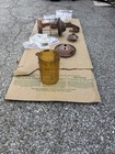 Vintage Solid Copper Porch Light   disassembled 