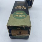 Vintage Sylvania 26 Radio Vacuum Tube In Original Box Nos  I4