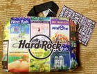 Hard Rock Cafe Packable Vintage Travel Poster Backpack Brand New With Tags