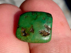 Rare Antique Very Old Tibetan Turquoise Bead - Beautiful Worn Patina 