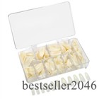 600pcs Ballerina 10 Sizes Artificial Full False Nail Tips Acrylic Nails 1pc Glue