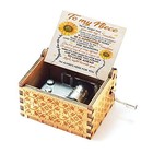 Music Box For Niece From Unlce Or Auntie Hand Crank Engraved Musical D niece