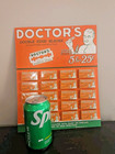 Vintage Tugend Doctor s Double Edge Razor Blades - Store Display - Rare 