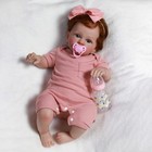 Real Reborn Dolls Lifelike Newborn Toddler Girl Vinyl Silicone Soft Baby Gift Us