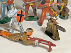 Vintage Britains Manoil Barclay Soldiers Set Lot Of Twenty One Figures