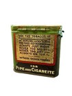 1920   s Antique Buckingham Half   Half Tobacco Tin - Tax Stamp