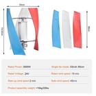 3000w 24v Vertical Axis Wind Turbine Generator W  Controller Wind Power New