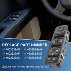 Driver Side Power Window Switch Replacement