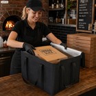 Large Insulated Grocery Bag  Reusable Thermal Shopping Tote For Hot   Cold Food