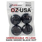Dark Smoke Turn Signal Lens Blinker Cover Harley Fxd Fxs Flst Flhtc Fltr Dyna Xl
