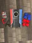 Electronic Cornhole Board Set  Remote  Cancellation Scoring System - Open Box