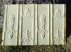 16 X 24 Antique Victorian Ceiling Tin Tile Torch Ancanthus Chic Backsplash