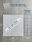 Snowboard Training Mat -  4 x4  Square  36 Tiles - Buttering Pad