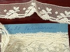 Antique Lace - Beautiful Valenciennes Bobbin Lace - Late 19th Century