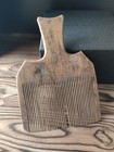 Vintage Antique Primitive Ukrainian Wooden Yarn Comb Home Traditional Decor