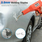 500pcs Hot Stapler Staples Repair Kit For Plastic Welder Gun Car Bumper Fender