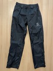 Showers Pass Size Large Black Cycling Rain Pants Men s Adjustable Bottoms Nylon