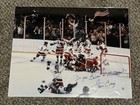 Jim Craig Signed Team Usa 16x20 Inscribed  do You Believe In Miracles   steiner 