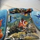 Complete Ocean Scene Bathroom Rug Shower Curtain And Toilet Cover Set