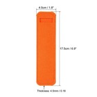 2pcs Felt Pencil Case Mini Pen Pocket Protector Sleeve Pouch Holder  Orange