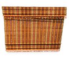 Mid-century Modern Woven Curtain Blind Retro 60 s 70 s Tassel 46in W X 34in L