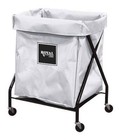 Royal Basket Trucks G08-wwx-xfa-3onn Hamper 35 1 2 In H white 2hej6