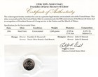 1996-w     50th Anniversary    Roosevelt Dime  Uncirc  Low Mintage key Mint Mark