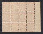 M2062 Australia 1935 Sg154 - 2d Scarlet In A Left Marginal Block Of 12 