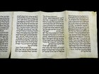 Antique Esther Scroll Manuscript On Calf Parchment Yemen 100-150 Year Old 