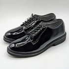 Rothco Men s Uniform Hi-gloss Oxford Formal Duty Dress Shoe  5055  Black  12 W 