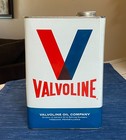 Vintage Valvoline Motor Oil 1 Gallon Metal Can Advertising Empty 88b