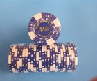 25 New   Sealed High Roller Club  50 Poker Chips Las Vegas Nevada