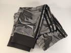 Adidas Pants Youth Large 14 16 Gray Patterned Jogger Polyester Track Athletic