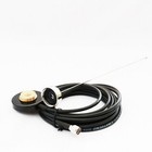 Vhf 136-155mhz Nmo Antenna Magnetic Mount And Mini Rg58 Cable Mobile Radio
