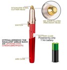 Eyebrow Trimmer For Women   Men  Precision Grooming Hair Remover
