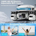 Dron Con C  mara Para Adultos  1080p Con Control De Voz Y Lente Ajustable De 90  